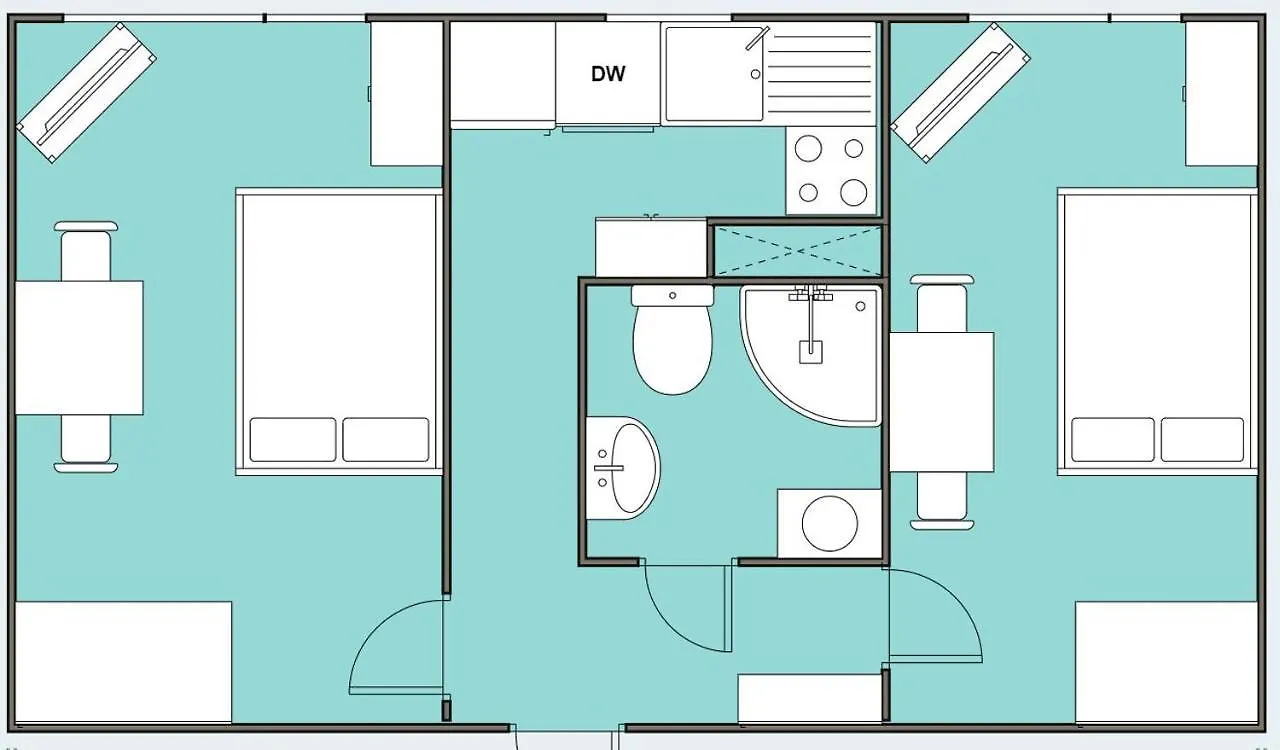 Apartament 2-Bedroom Modern Flat Near Baltic - 40M2- Location !!! Gdańsk Polska